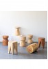 Lance Wooden Side Table/Stool 
